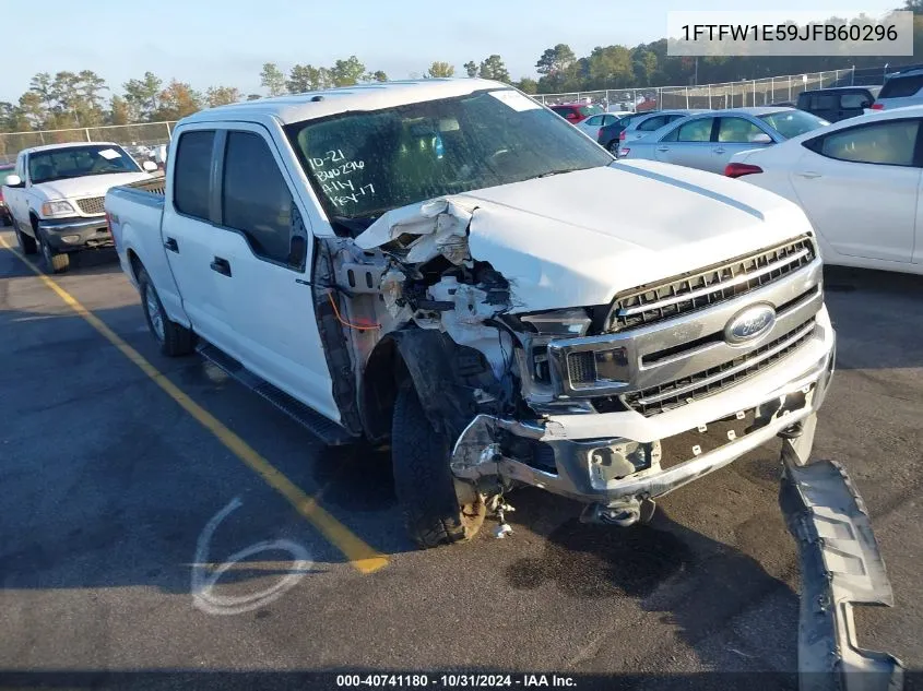 2018 Ford F-150 Xlt VIN: 1FTFW1E59JFB60296 Lot: 40741180