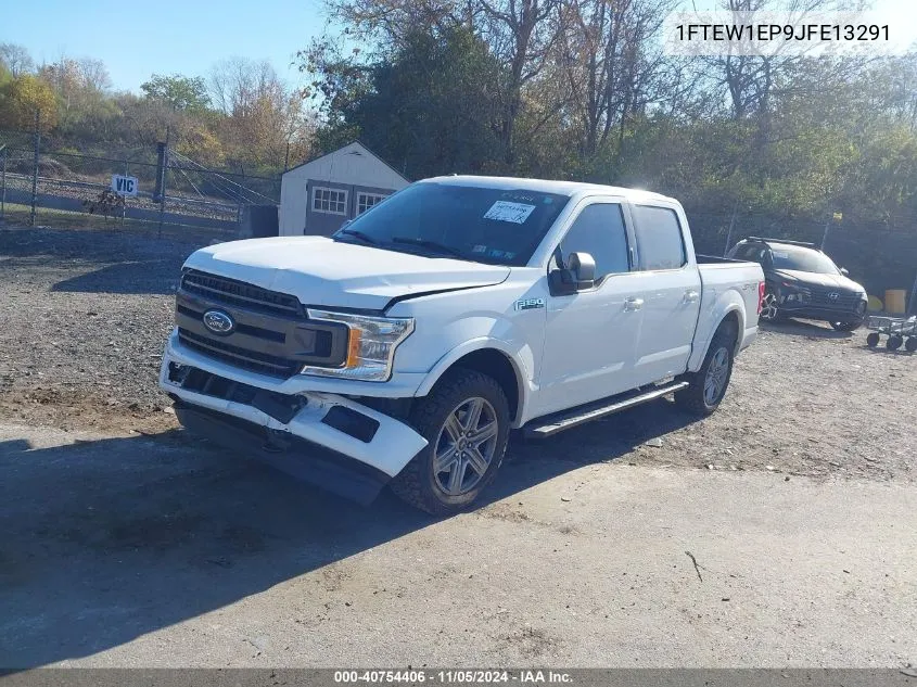 2018 Ford F-150 Xlt VIN: 1FTEW1EP9JFE13291 Lot: 40754406