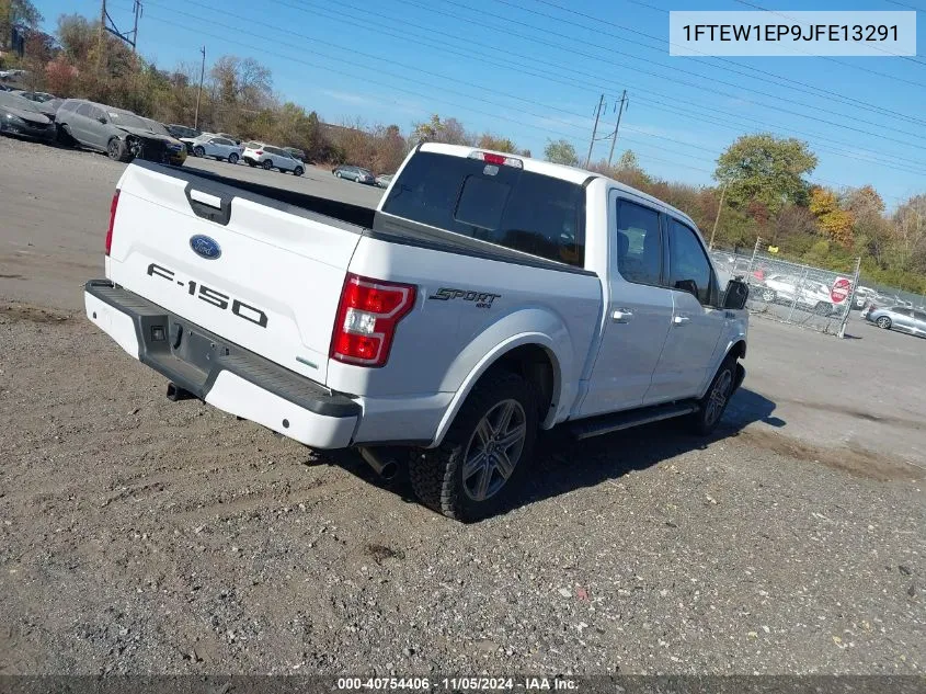 1FTEW1EP9JFE13291 2018 Ford F-150 Xlt