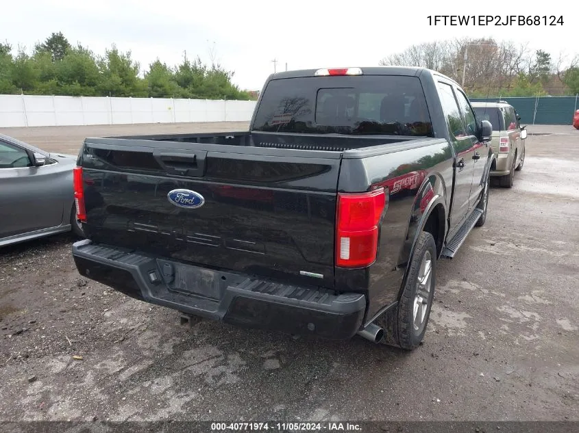 2018 Ford F-150 Xlt VIN: 1FTEW1EP2JFB68124 Lot: 40771974