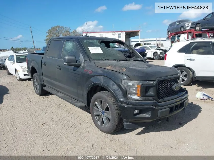 2018 Ford F-150 Xlt VIN: 1FTEW1EP6JFE44823 Lot: 40773067