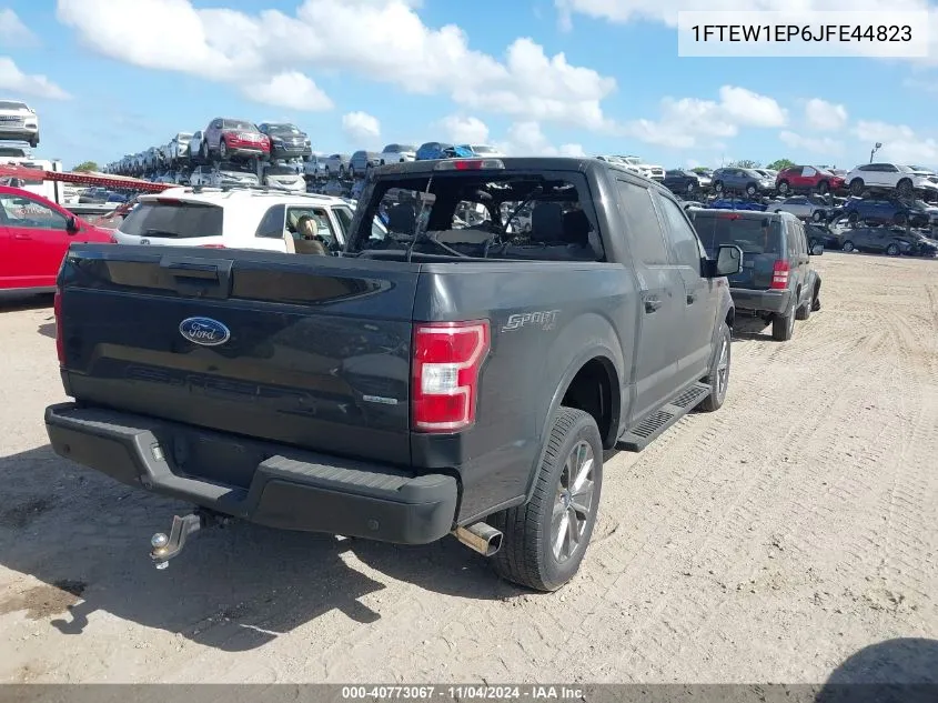 2018 Ford F-150 Xlt VIN: 1FTEW1EP6JFE44823 Lot: 40773067