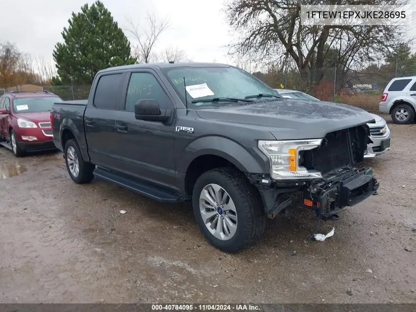 2018 Ford F-150 Xl VIN: 1FTEW1EPXJKE28695 Lot: 40784095