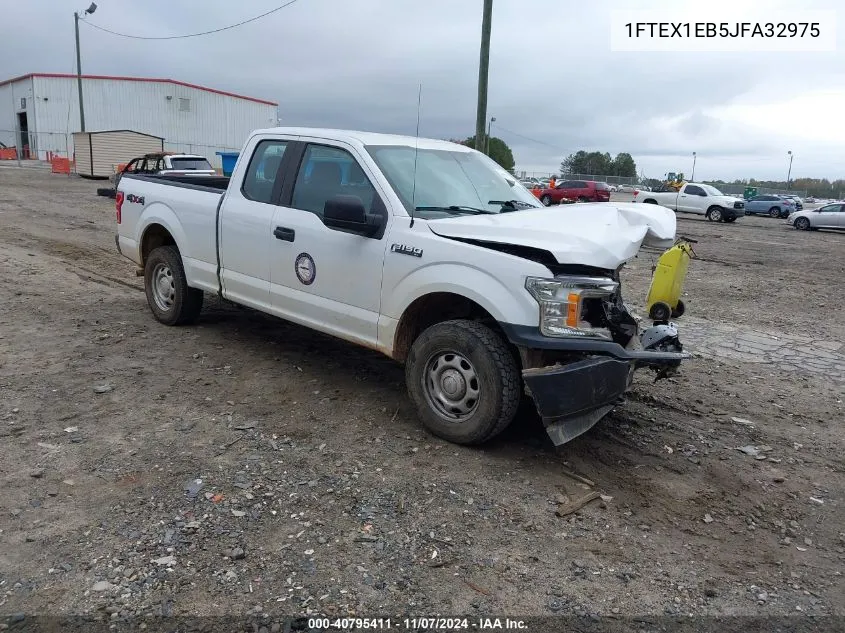 2018 Ford F-150 Xl VIN: 1FTEX1EB5JFA32975 Lot: 40795411