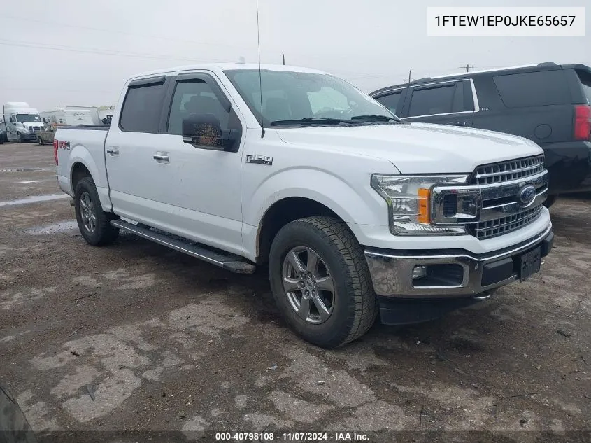 2018 Ford F-150 Xlt VIN: 1FTEW1EP0JKE65657 Lot: 40798108