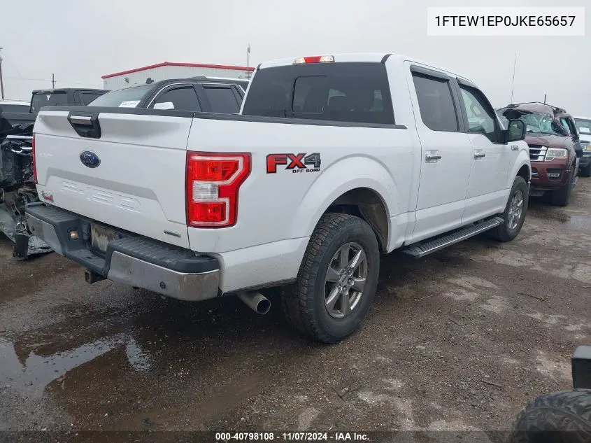 2018 Ford F-150 Xlt VIN: 1FTEW1EP0JKE65657 Lot: 40798108