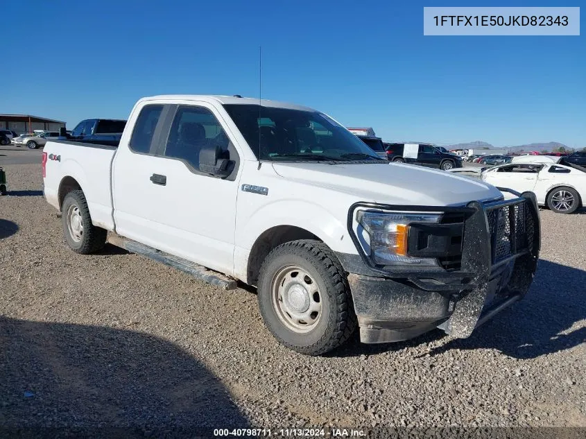 1FTFX1E50JKD82343 2018 Ford F-150 Xl