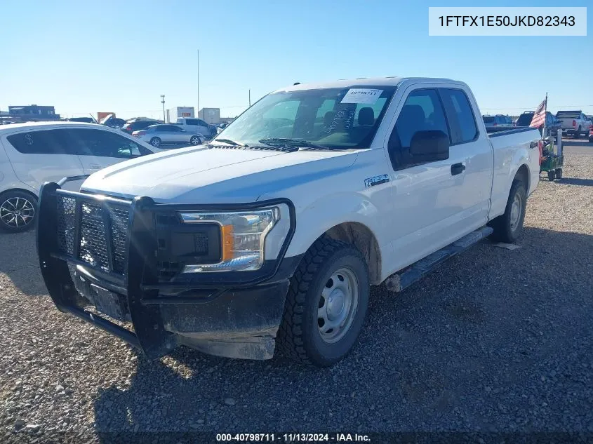 1FTFX1E50JKD82343 2018 Ford F-150 Xl