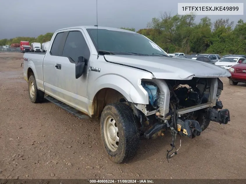 2018 Ford F-150 Xl/Xlt/Lariat VIN: 1FTFX1E5XJKE49899 Lot: 40805224