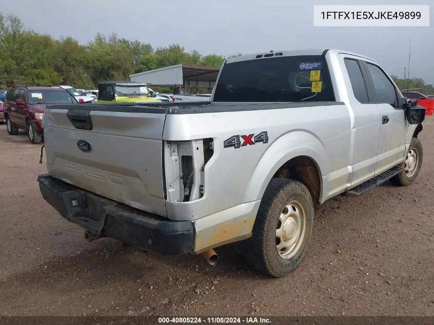 2018 Ford F-150 Xl/Xlt/Lariat VIN: 1FTFX1E5XJKE49899 Lot: 40805224