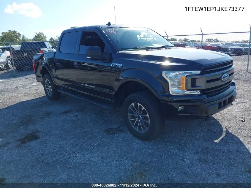 2018 Ford F-150 Xlt VIN: 1FTEW1EP1JKE73377 Lot: 40826882