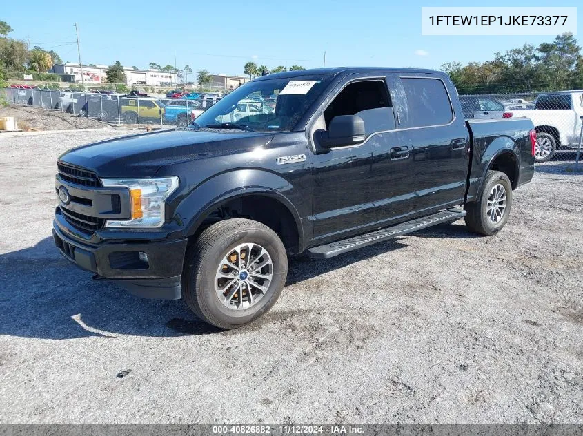 2018 Ford F-150 Xlt VIN: 1FTEW1EP1JKE73377 Lot: 40826882