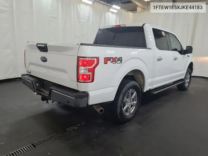 2018 Ford F-150 Xlt VIN: 1FTEW1E5XJKE44183 Lot: 40827548