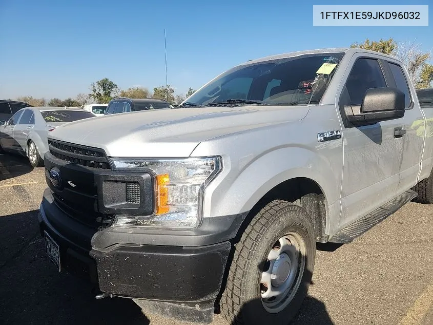 2018 Ford F-150 Xl VIN: 1FTFX1E59JKD96032 Lot: 40841292