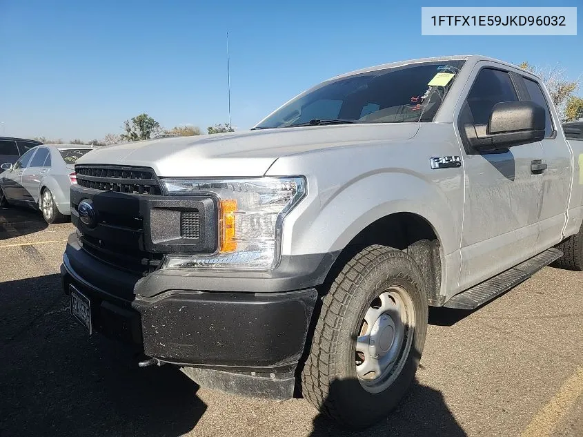 2018 Ford F-150 Xl VIN: 1FTFX1E59JKD96032 Lot: 40841292