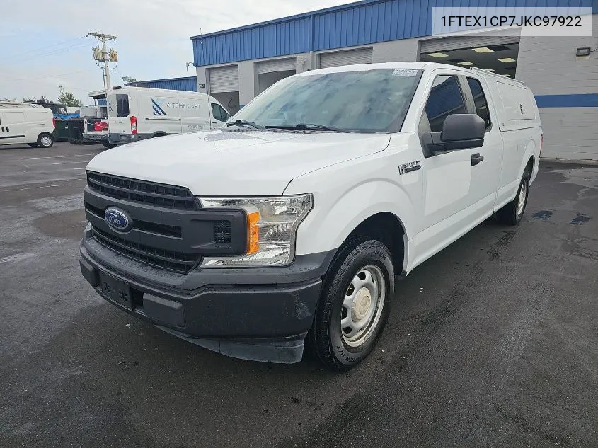 2018 Ford F-150 Xl VIN: 1FTEX1CP7JKC97922 Lot: 40846753