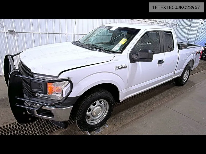 2018 Ford F150 Super Cab VIN: 1FTFX1E50JKC28957 Lot: 40848943