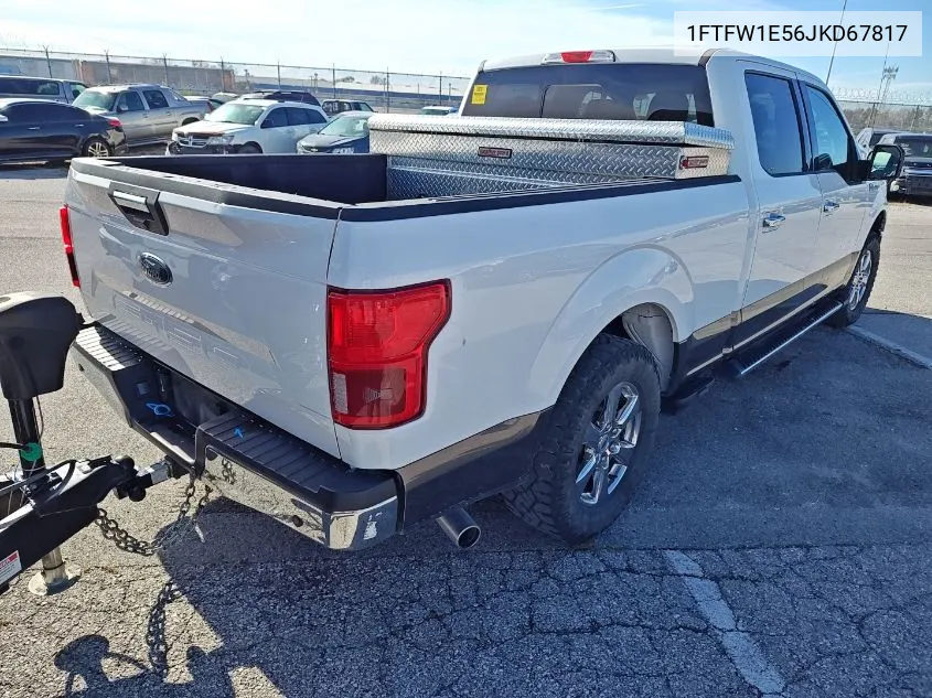 2018 Ford F150 Supercrew VIN: 1FTFW1E56JKD67817 Lot: 40848954