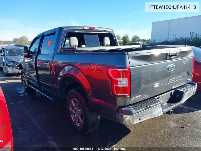 1FTEW1EG4JFA41410 2018 Ford F-150 Xlt