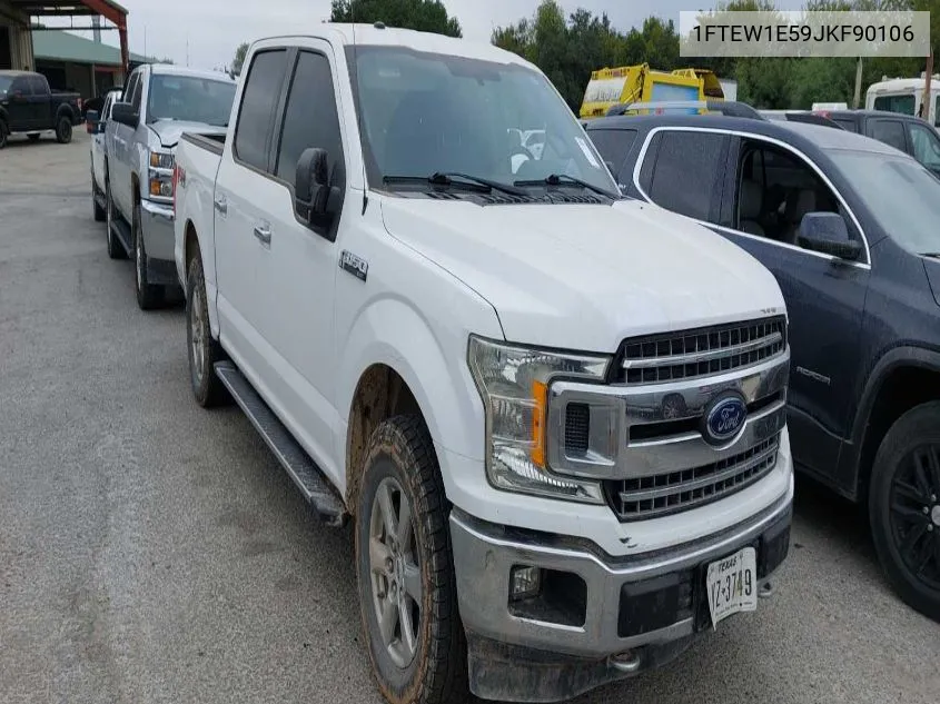 2018 Ford F-150 Xlt VIN: 1FTEW1E59JKF90106 Lot: 40866174