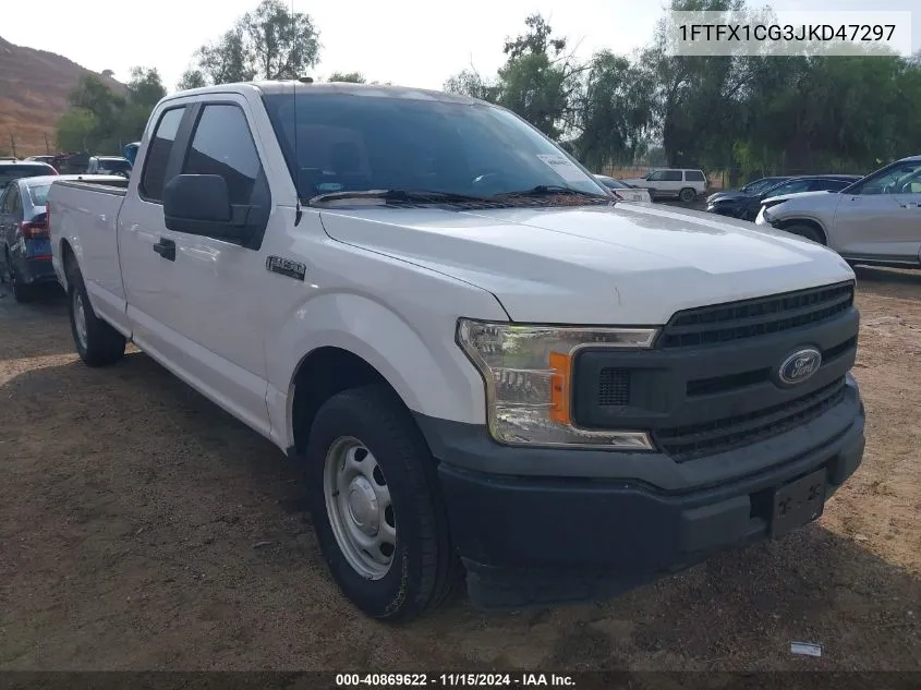 2018 Ford F-150 Xl VIN: 1FTFX1CG3JKD47297 Lot: 40869622