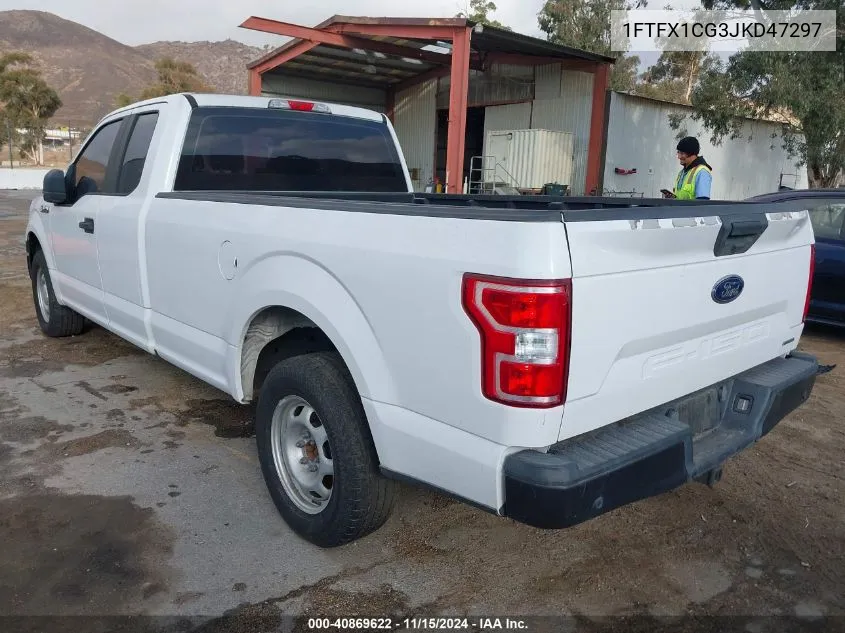 2018 Ford F-150 Xl VIN: 1FTFX1CG3JKD47297 Lot: 40869622