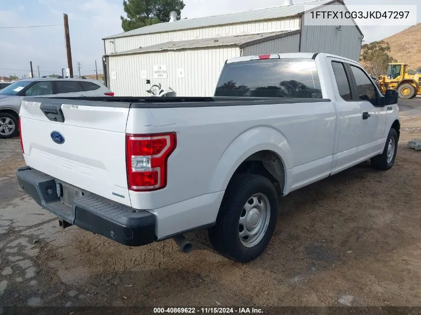 2018 Ford F-150 Xl VIN: 1FTFX1CG3JKD47297 Lot: 40869622