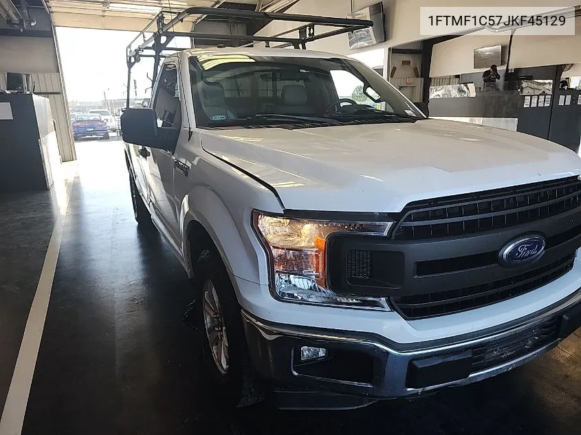 2018 Ford F-150 Xl VIN: 1FTMF1C57JKF45129 Lot: 40871403