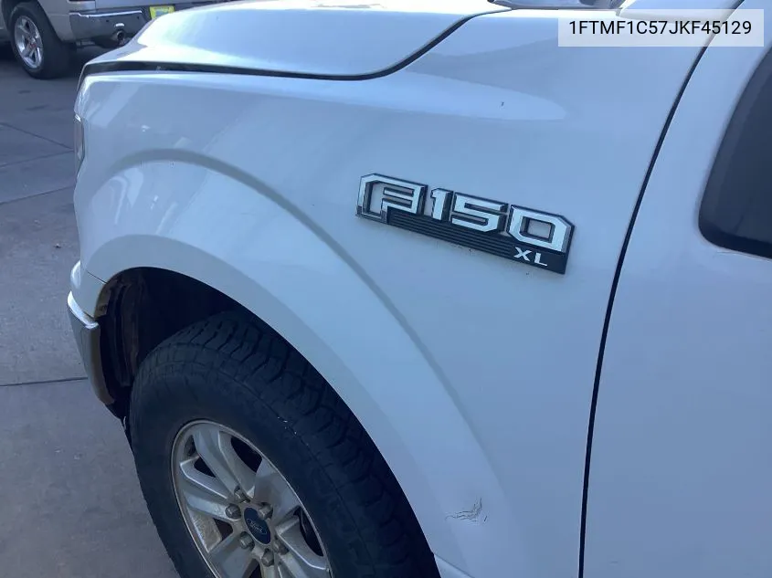 2018 Ford F-150 Xl VIN: 1FTMF1C57JKF45129 Lot: 40871403