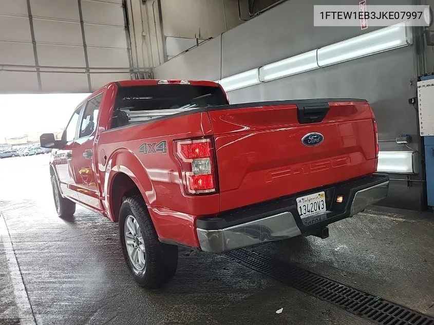 2018 Ford F-150 Xl VIN: 1FTEW1EB3JKE07997 Lot: 40874610