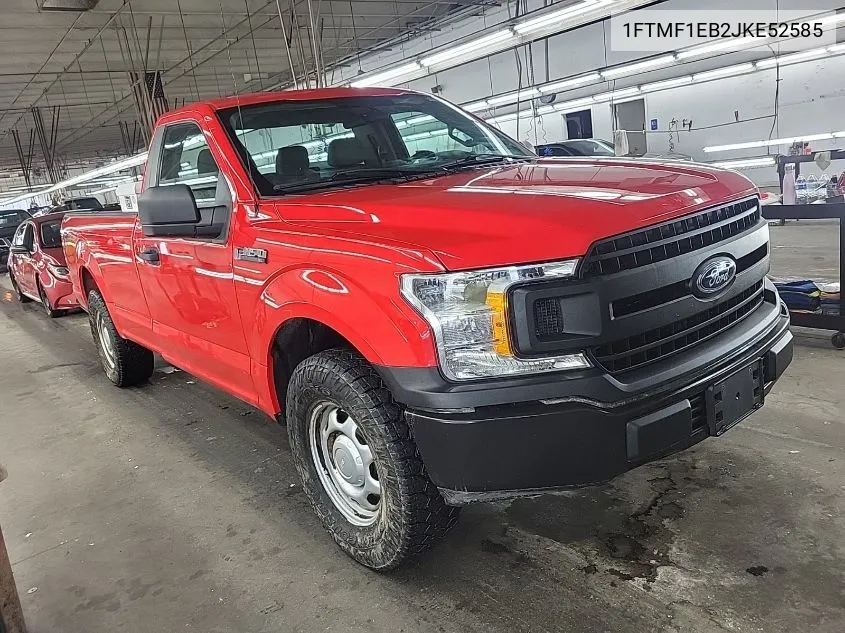 2018 Ford F-150 Xl VIN: 1FTMF1EB2JKE52585 Lot: 40874655