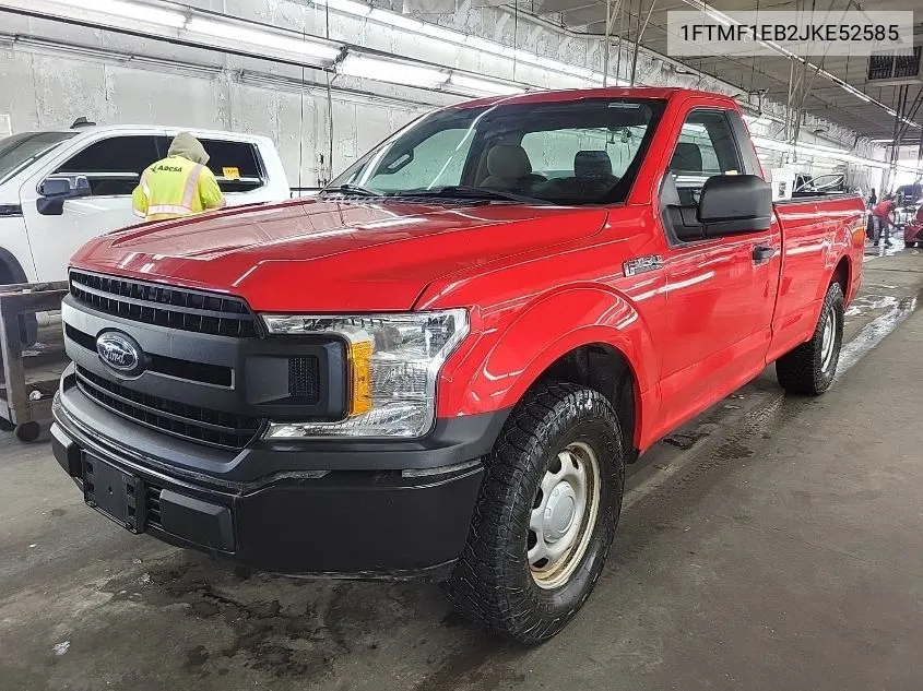 2018 Ford F-150 Xl VIN: 1FTMF1EB2JKE52585 Lot: 40874655