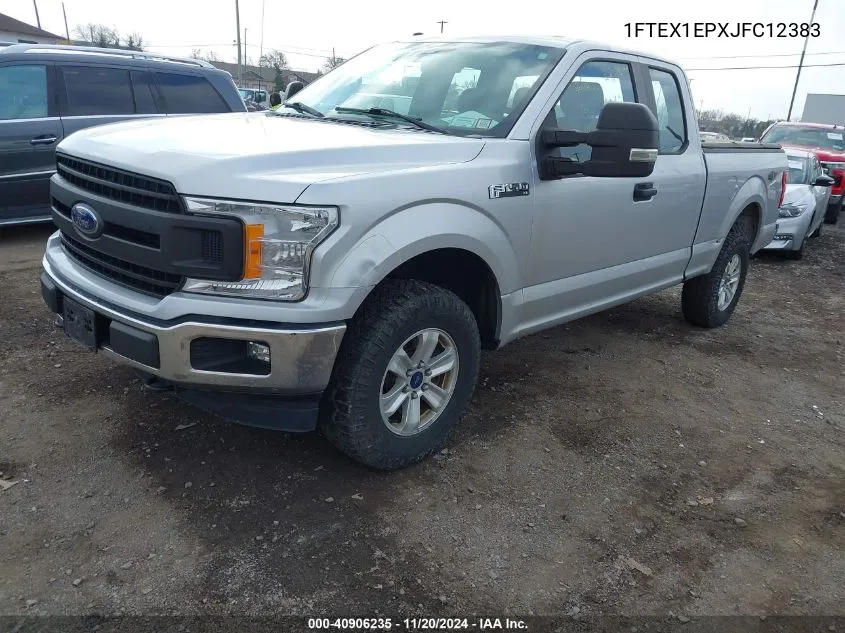 2018 Ford F-150 Xl VIN: 1FTEX1EPXJFC12383 Lot: 40906235