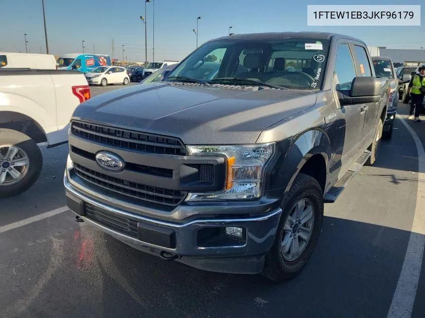 2018 Ford F-150 Xl VIN: 1FTEW1EB3JKF96179 Lot: 40932313