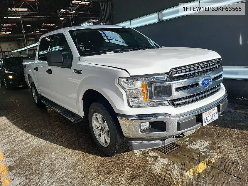 2018 Ford F-150 Xlt VIN: 1FTEW1EP3JKF63565 Lot: 40932337