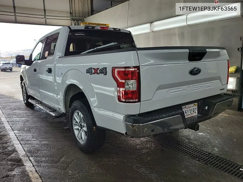 2018 Ford F-150 Xlt VIN: 1FTEW1EP3JKF63565 Lot: 40932337