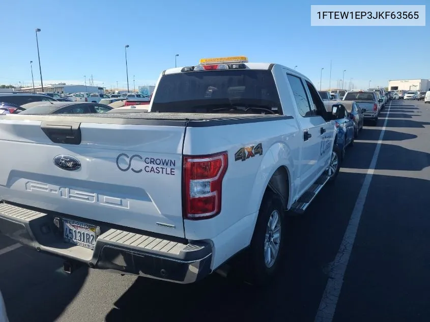 2018 Ford F-150 Xlt VIN: 1FTEW1EP3JKF63565 Lot: 40932337