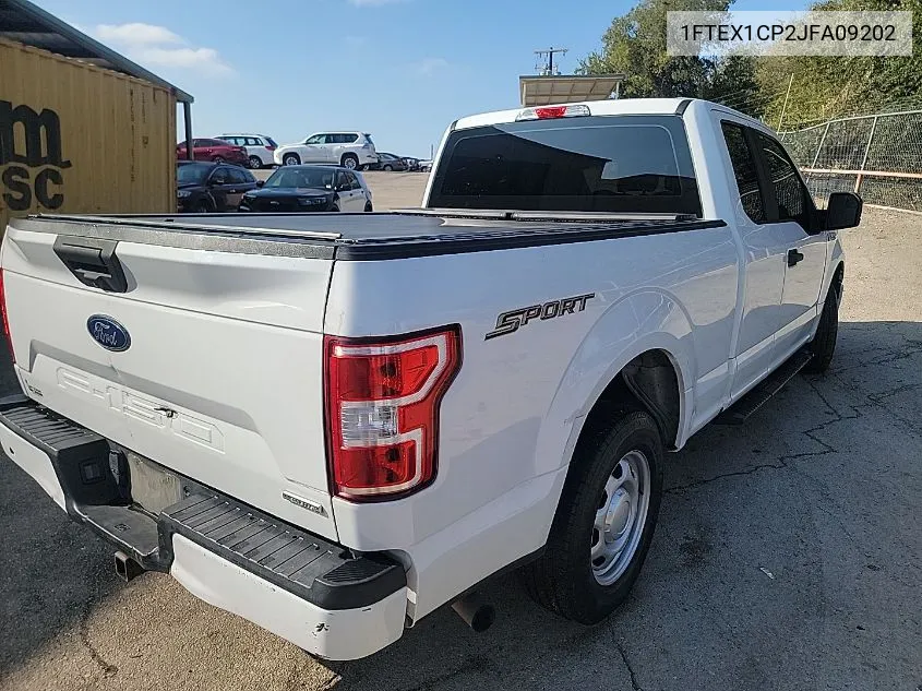 2018 Ford F-150 Xl VIN: 1FTEX1CP2JFA09202 Lot: 40935882