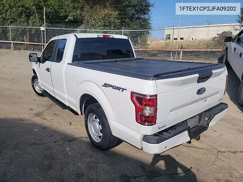 2018 Ford F-150 Xl VIN: 1FTEX1CP2JFA09202 Lot: 40935882