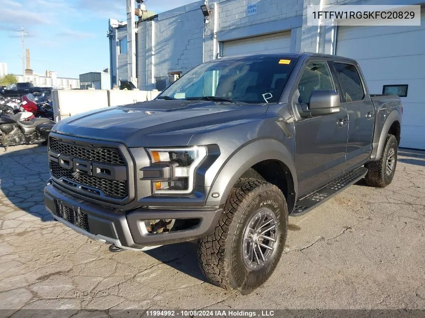 1FTFW1RG5KFC20829 2019 Ford F-150