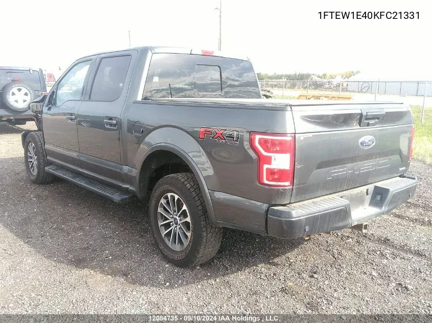 1FTEW1E40KFC21331 2019 Ford F-150 Xlt