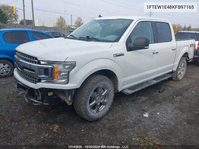 2019 Ford F-150 Xlt VIN: 1FTEW1E48KFB97165 Lot: 12143828