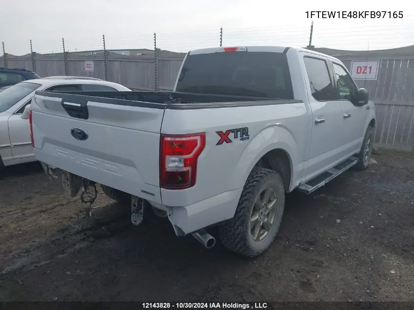 2019 Ford F-150 Xlt VIN: 1FTEW1E48KFB97165 Lot: 12143828