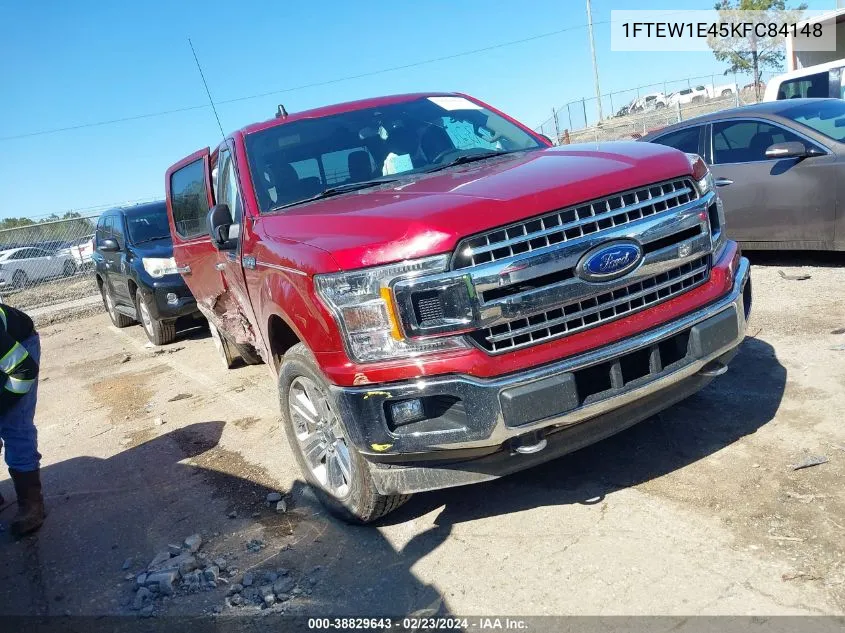 2019 Ford F-150 Xlt VIN: 1FTEW1E45KFC84148 Lot: 38829643