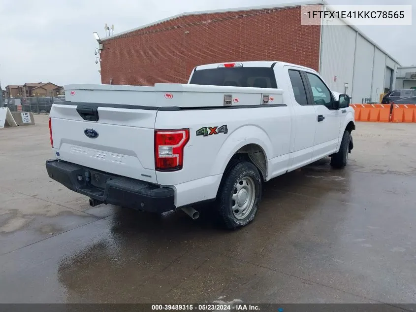 1FTFX1E41KKC78565 2019 Ford F-150 Xl