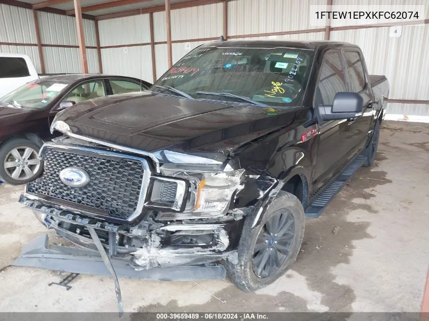 1FTEW1EPXKFC62074 2019 Ford F-150 Xlt