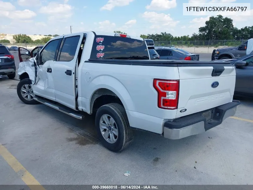 1FTEW1C5XKFA66797 2019 Ford F-150 Xlt