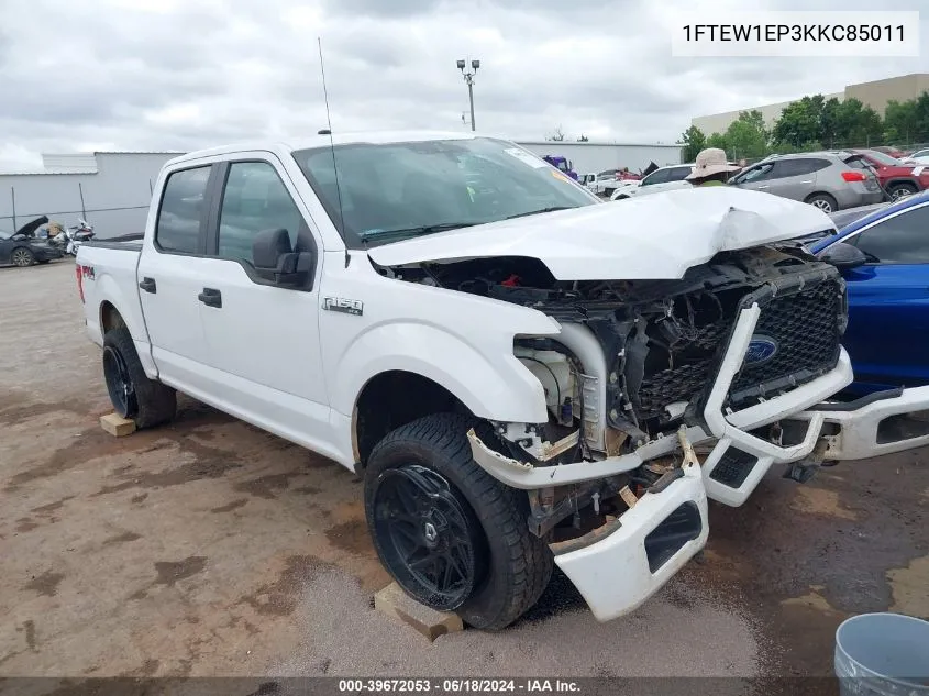 1FTEW1EP3KKC85011 2019 Ford F-150 Xl