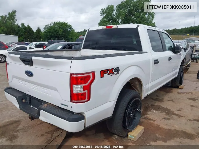 1FTEW1EP3KKC85011 2019 Ford F-150 Xl