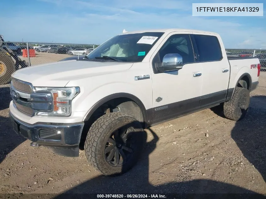 1FTFW1E18KFA41329 2019 Ford F-150 King Ranch